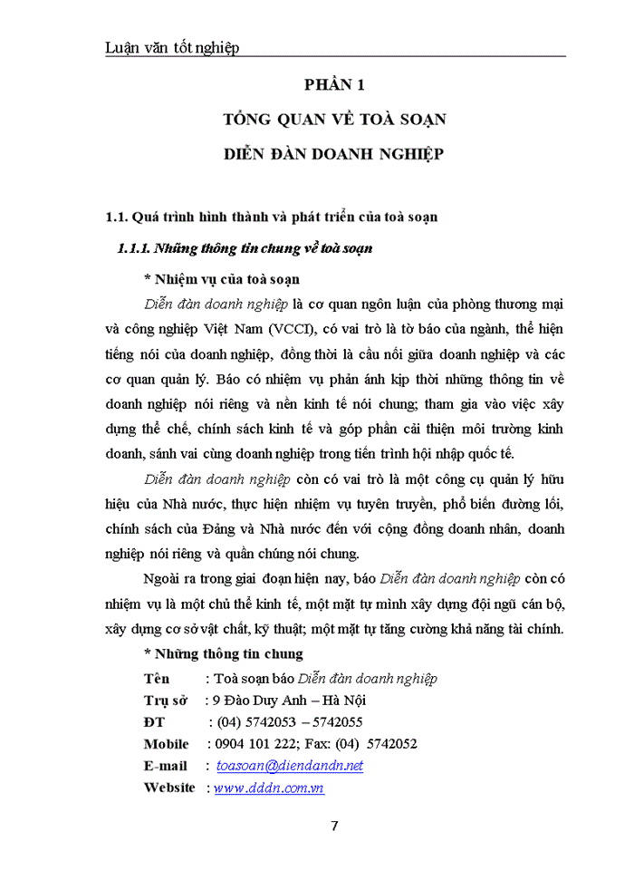 image for page Nâng cao năng lực cạnh tranh của báo in Diễn đàn doanh nghiệp trên thị trường báo in kinh tế tiếng Việt