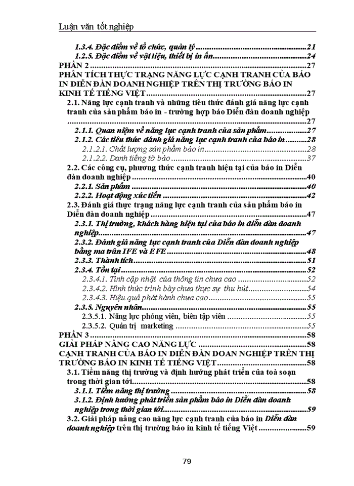 image for page Nâng cao năng lực cạnh tranh của báo in Diễn đàn doanh nghiệp trên thị trường báo in kinh tế tiếng Việt
