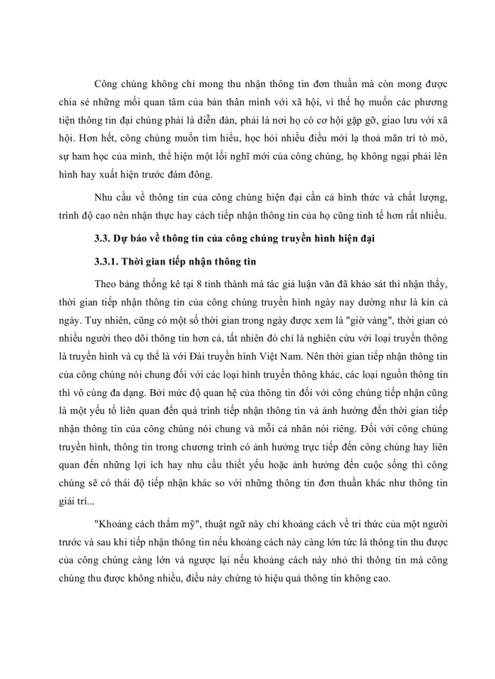 image for page Mối quan hệ giữa công chúng với truyền hình Việt Nam hiện nay