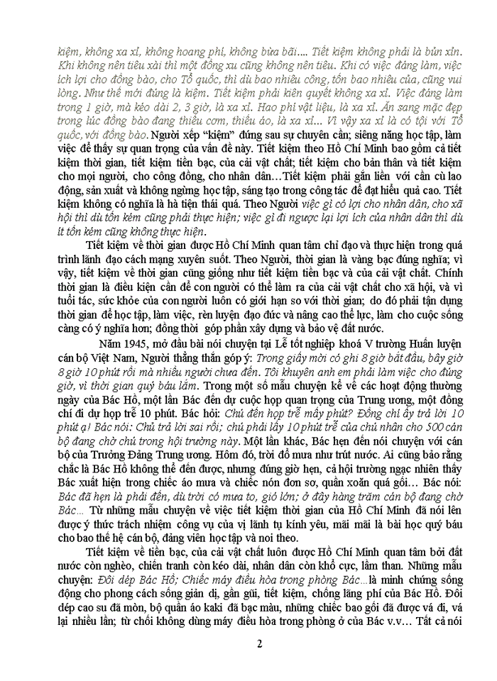 image for page Văn phòng học viện chính trị - hành chính khu vực iii với việc học tập tư tưởng hồ chí minh về thực hành tiết kiệm, chống tham ô, lãng phí, quan liêu