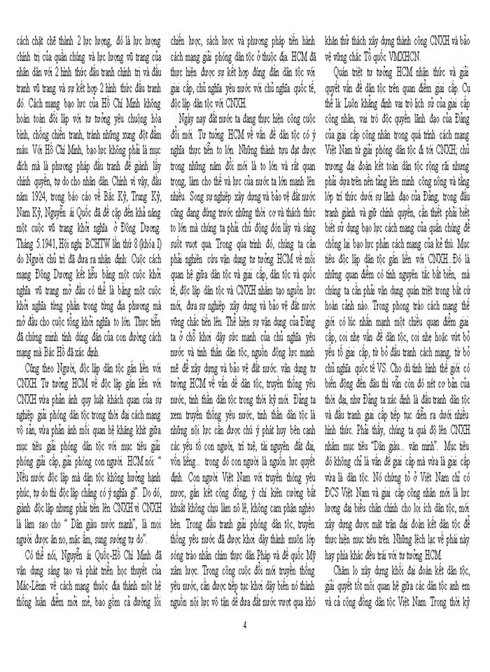 image for page Vấn đề Dân tộc trong tư tưởng Hồ Chí Minh