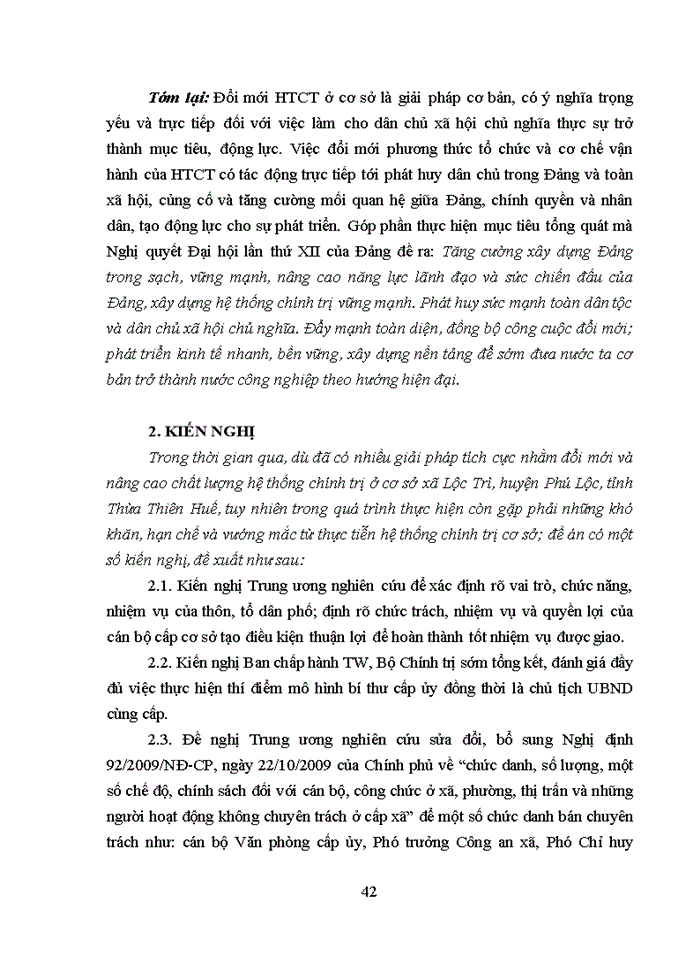 image for page Đổi mới và nâng cao chất lượng hệ thống chính trị ở cơ sở xã Lộc Trì, huyện Phú Lộc, tỉnh Thừa Thiên Huế, giai đoạn 2017 – 2021