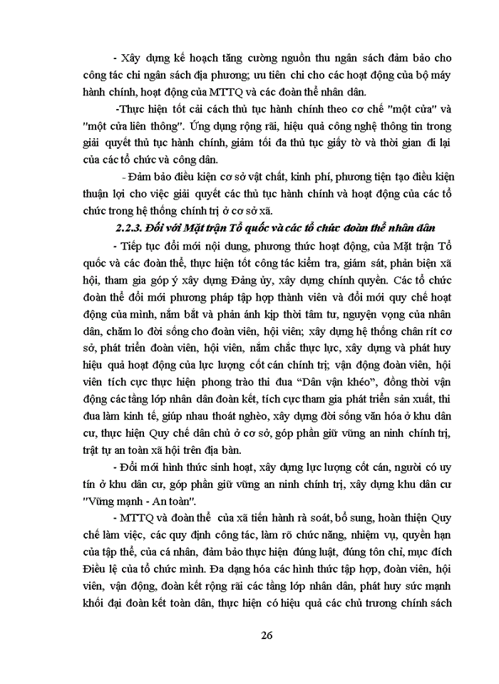 image for page Đổi mới và nâng cao chất lượng hệ thống chính trị ở cơ sở xã Lộc Trì, huyện Phú Lộc, tỉnh Thừa Thiên Huế giai đoạn 2017 - 2021