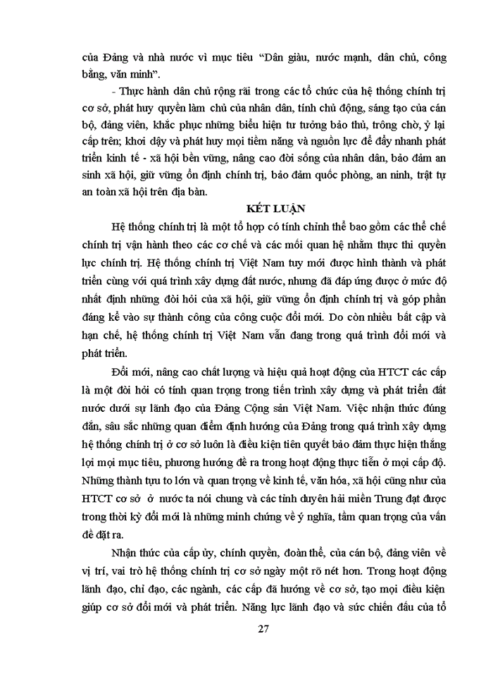 image for page Đổi mới và nâng cao chất lượng hệ thống chính trị ở cơ sở xã Lộc Trì, huyện Phú Lộc, tỉnh Thừa Thiên Huế giai đoạn 2017 - 2021