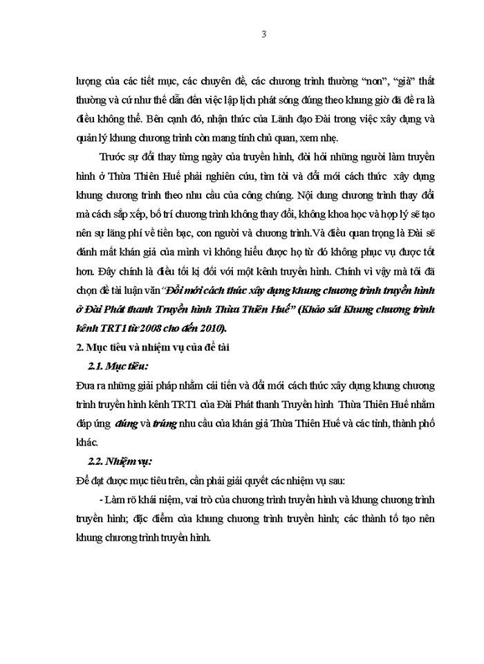 image for page Đổi mới cách thức xây dựng khung chương trình truyền hình ở Đài Phát thanh Truyền hình Thừa Thiên Huế