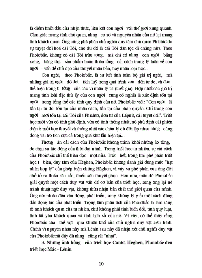 image for page Cantơ, hêghen, phoiơbắc - những "cây đại thụ" của triết học cổ điển ĐỨC