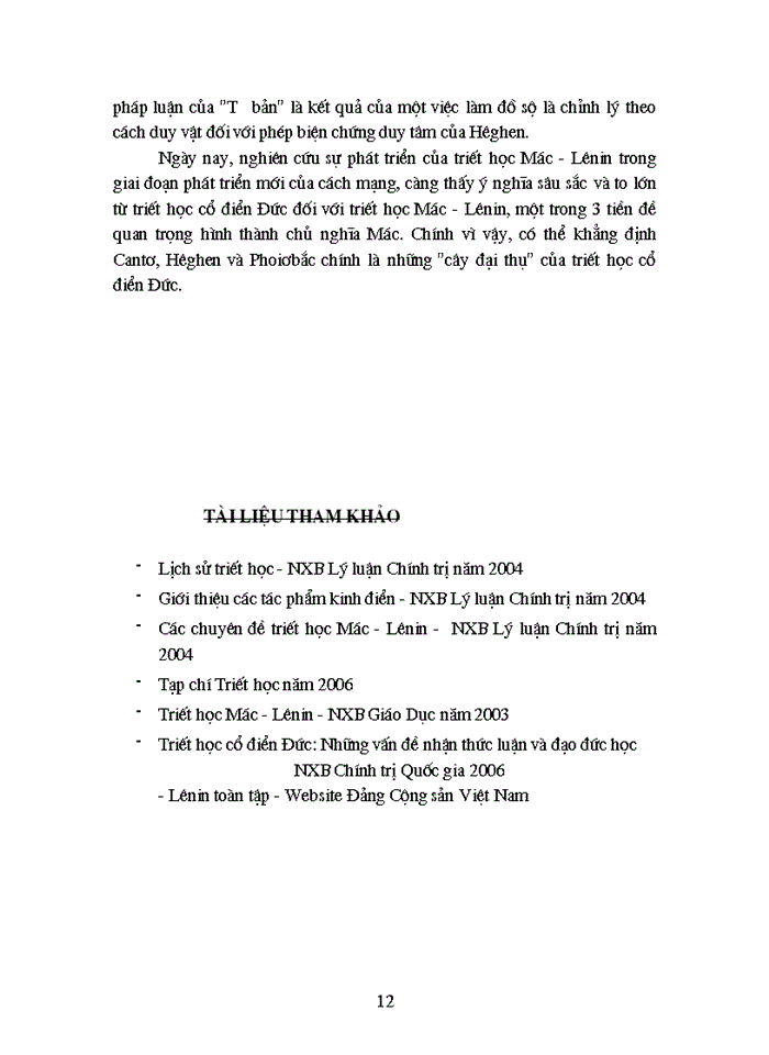 image for page Cantơ, hêghen, phoiơbắc - những "cây đại thụ" của triết học cổ điển ĐỨC