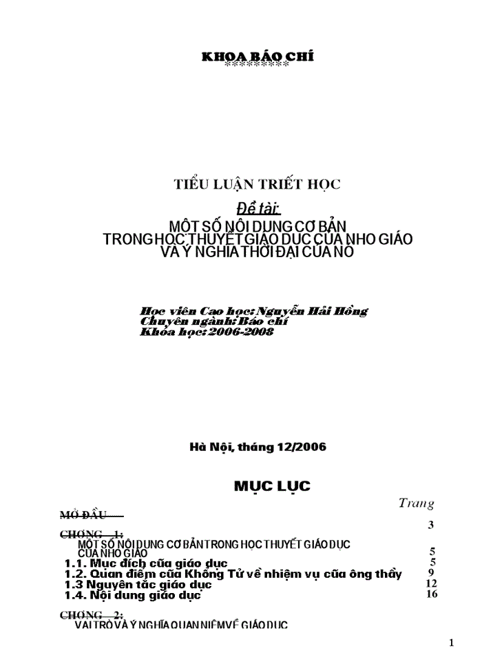 image for page Một số nội dung cơ bản trong học thuyết giáo dục của nho giáo và ý nghĩa thời đại của nó