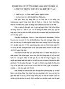 Ảnh hưởng tư tưởng phật giáo đối với một số lĩnh vực trong đời sống xã hội VIỆT NAM