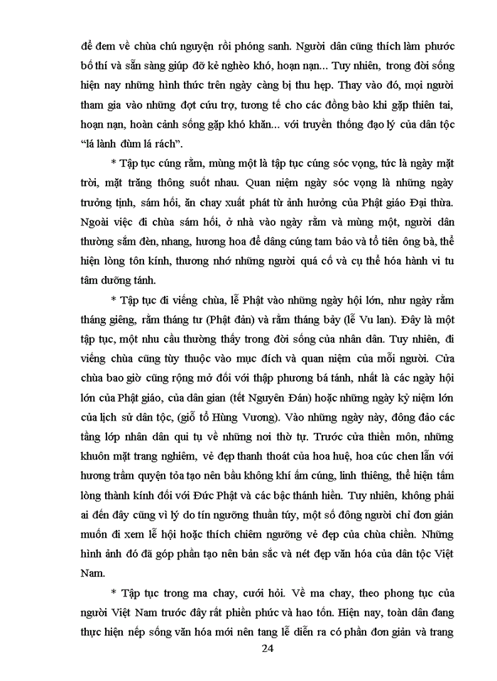 image for page Ảnh hưởng tư tưởng phật giáo đối với một số lĩnh vực trong đời sống xã hội VIỆT NAM