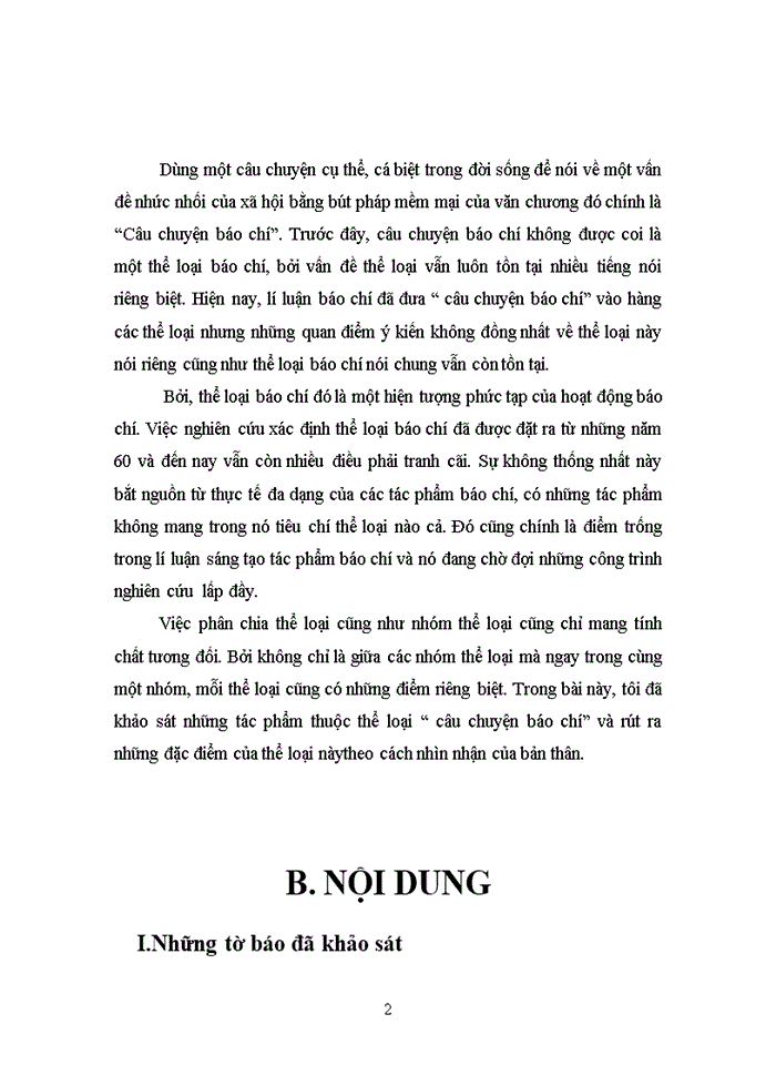 image for page khảo sát “câu chuyện báo chí” trên báo hiện nay