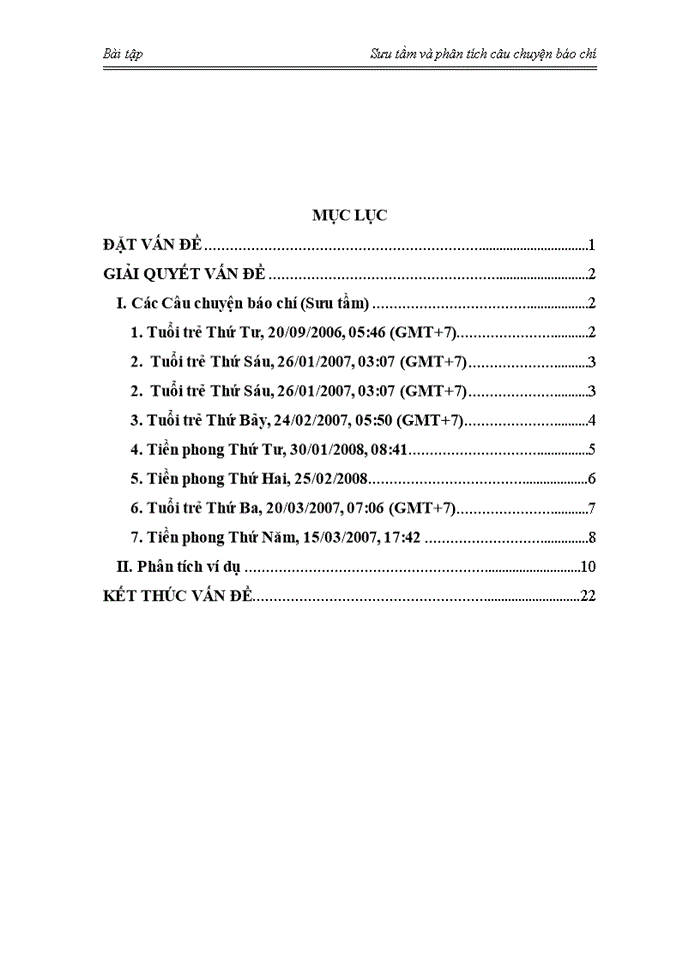 image for page Sưu tầm và phân tích câu chuyện báo chí