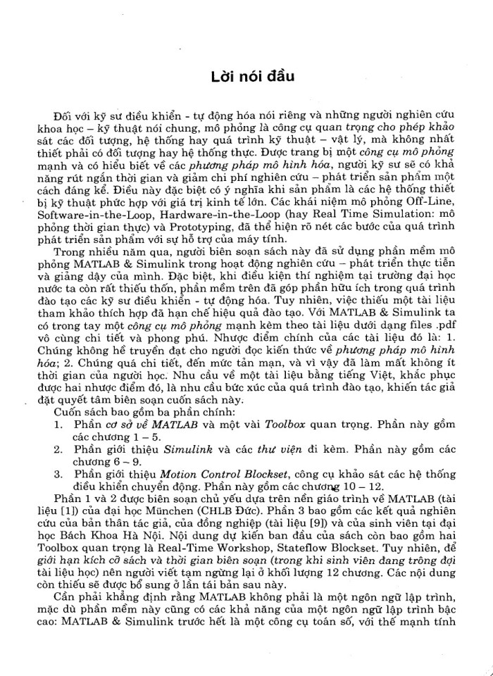 image for page Matlab & Simulink dành cho kỹ sư điều khiển tự động