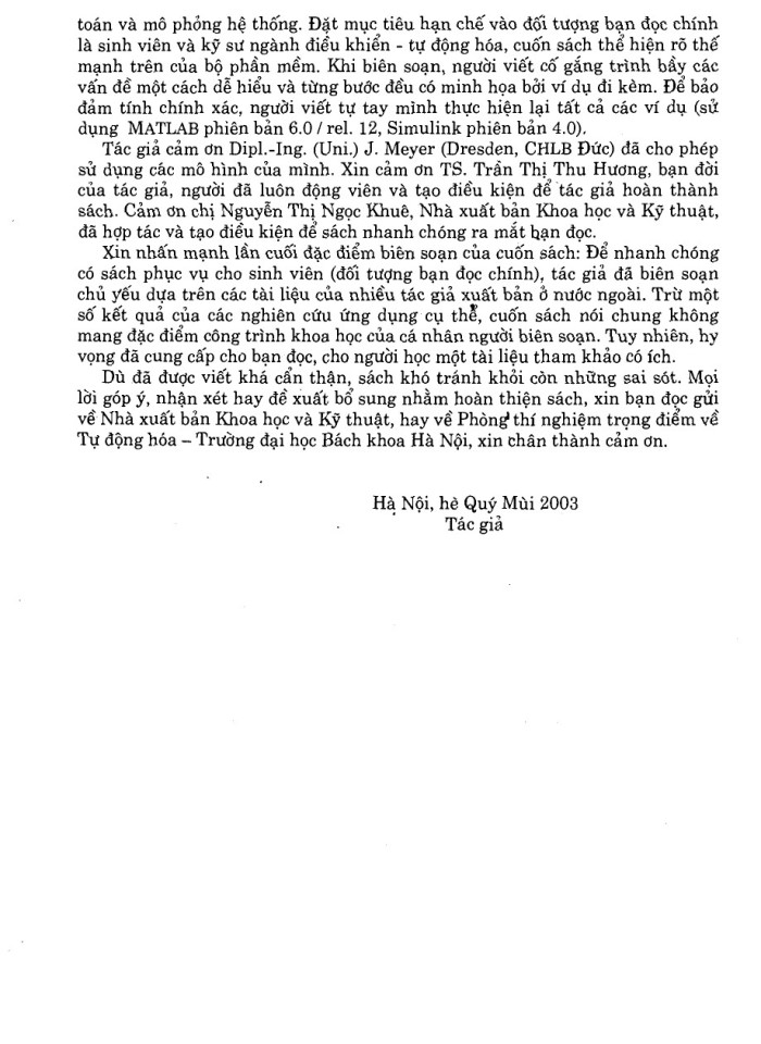 image for page Matlab & Simulink dành cho kỹ sư điều khiển tự động