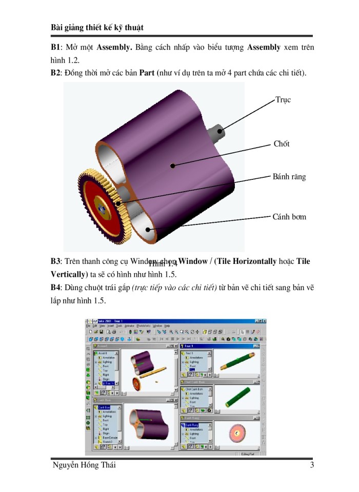 image for page Kiến thức cơ sở về SolidWork