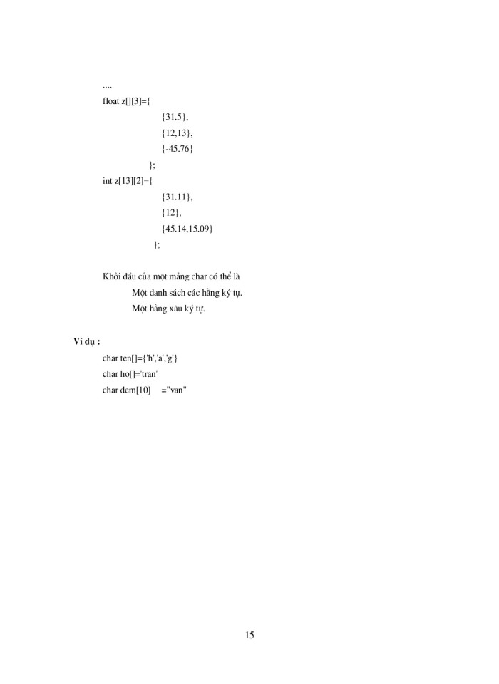 image for page Lập trình ngôn ngữ C