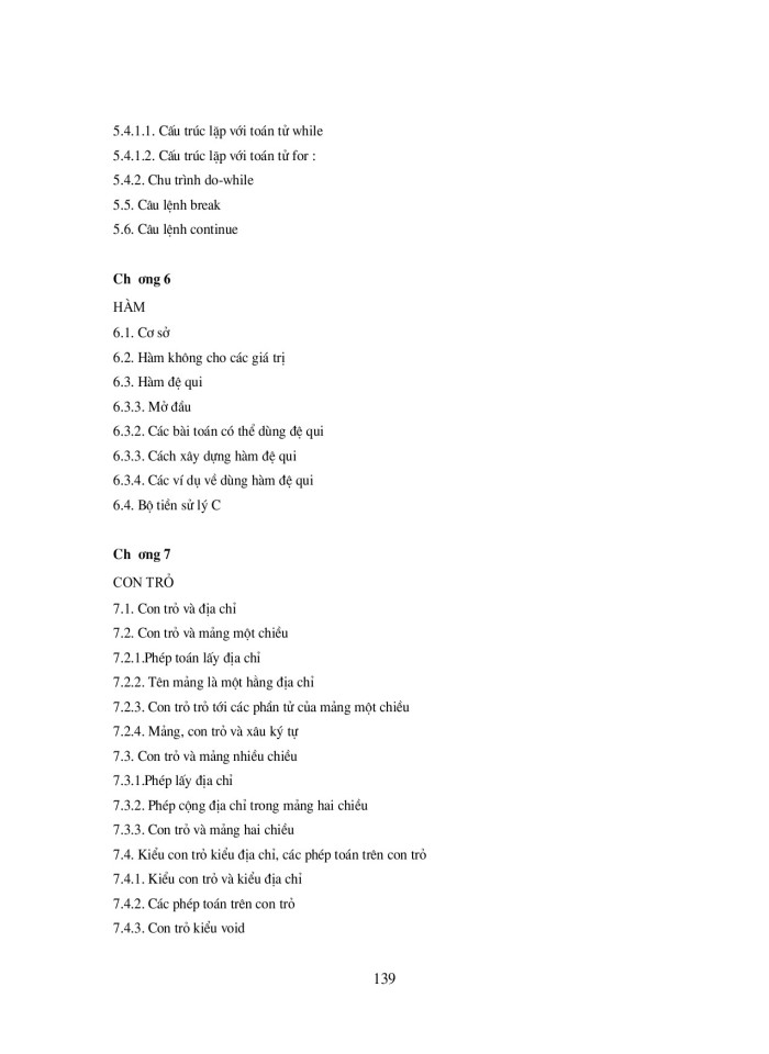 image for page Lập trình ngôn ngữ C