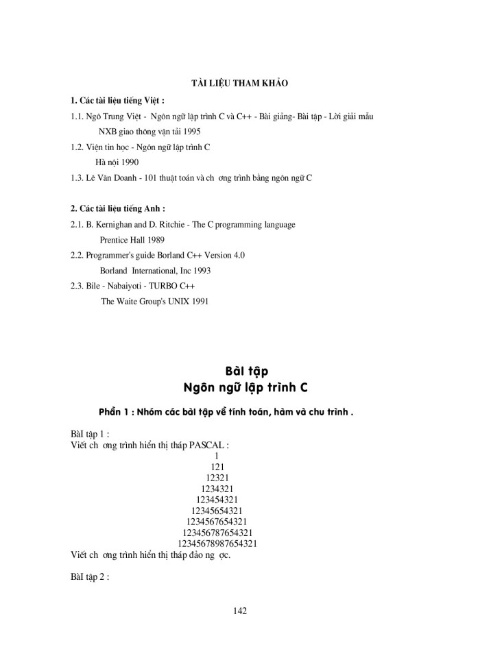 image for page Lập trình ngôn ngữ C