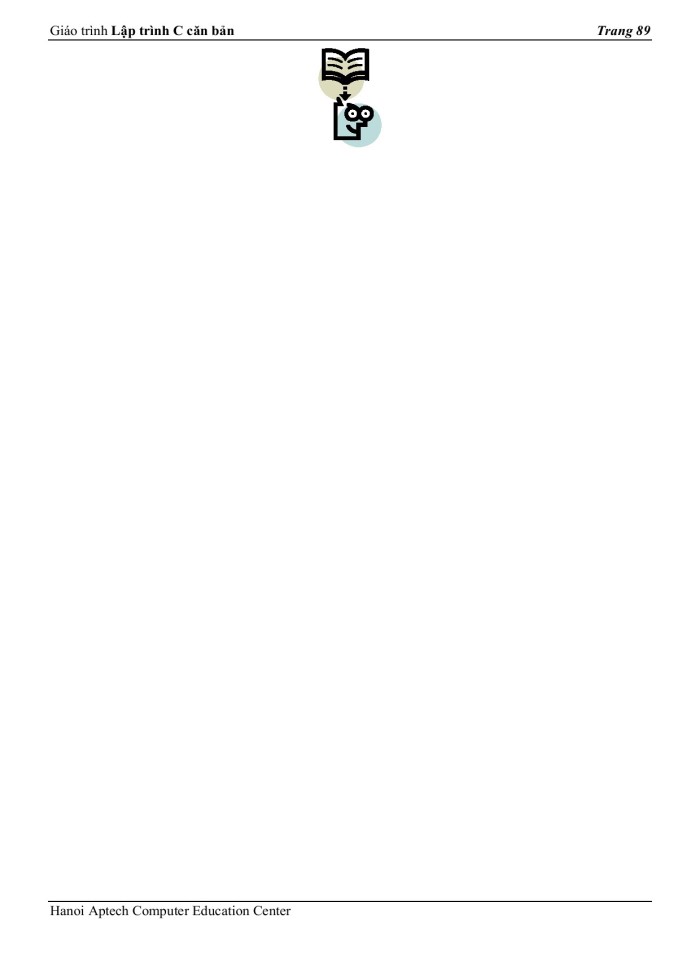 image for page Lập trình ngôn ngữ C căn bản