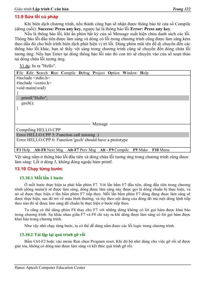 image for page Lập trình ngôn ngữ C căn bản