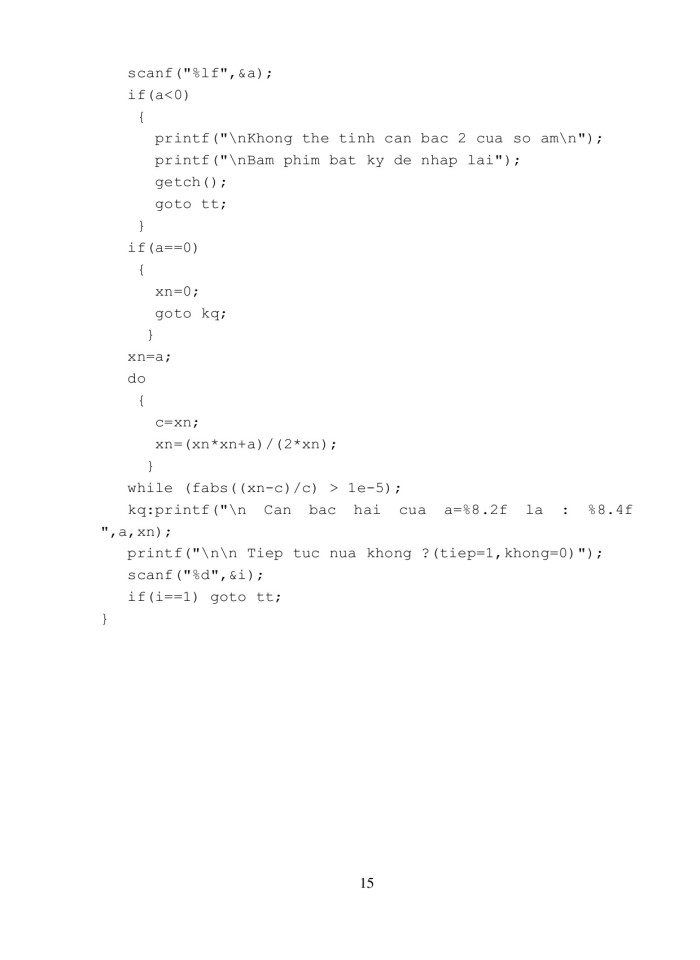 image for page Các thao tác vào ra cơ bản và các câu lệnh có cấu trúc