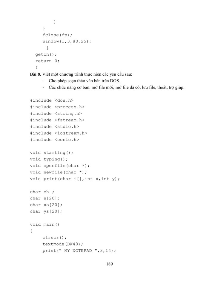 image for page Các thao tác vào ra cơ bản và các câu lệnh có cấu trúc