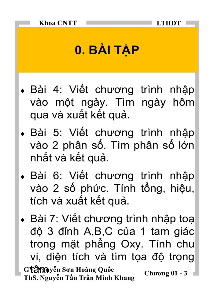 image for page Bài tập C++