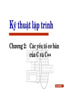 Các yếu tố cơ bản trong C/C++