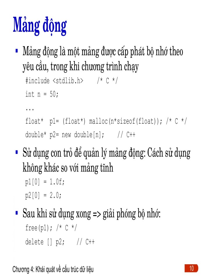 image for page Khái quát về cấu trúc dữ liệu