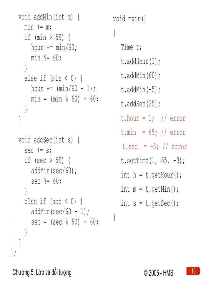 image for page Lập trình hướng đối tượng