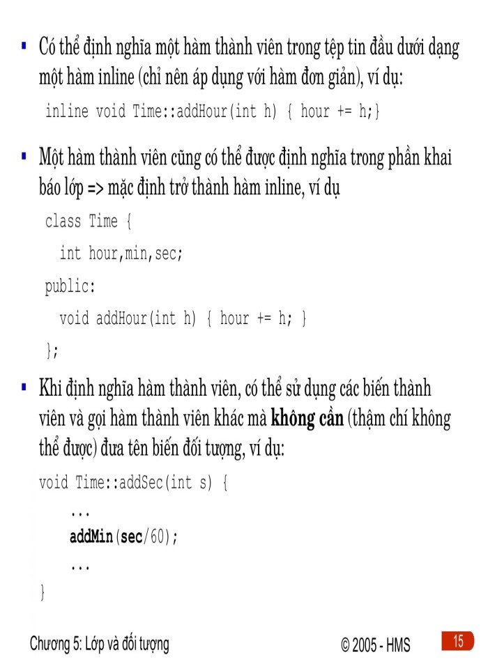 image for page Lập trình hướng đối tượng