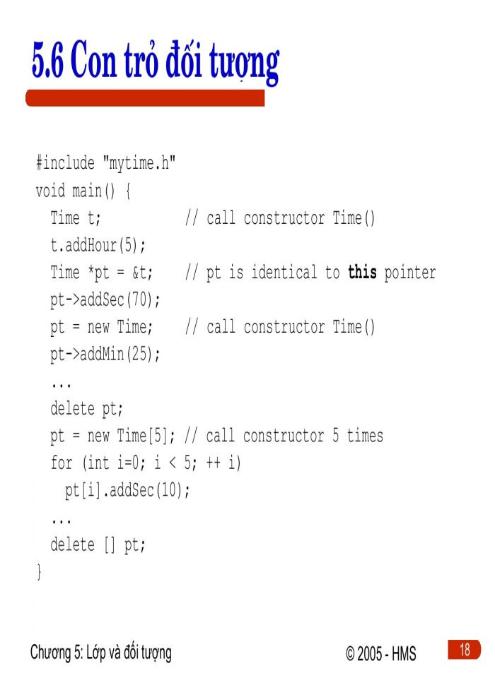 image for page Lập trình hướng đối tượng