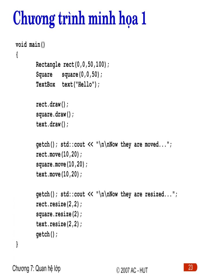 image for page Quan hệ lớp trong C++