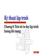 Tiến tới tư duy lập trình hướng đối tượng'