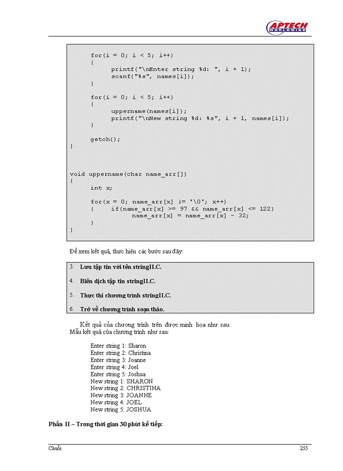 image for page Chuỗi trong C++ nâng cao