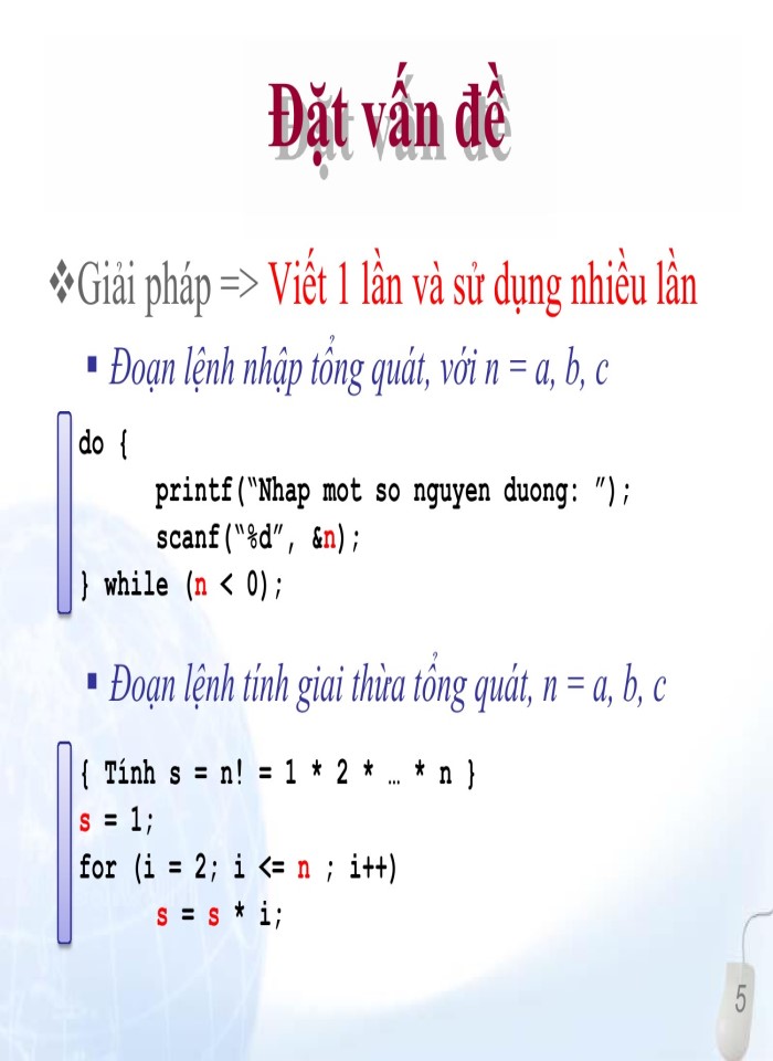 image for page Hàm và cấu trúc chương trình