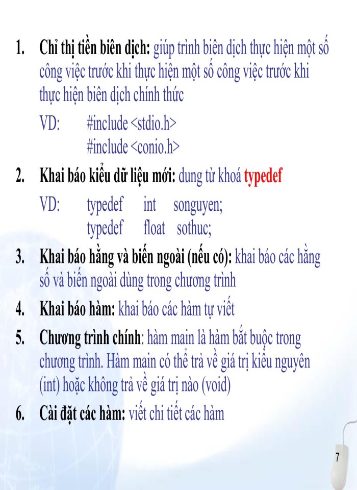 image for page Hàm và cấu trúc chương trình