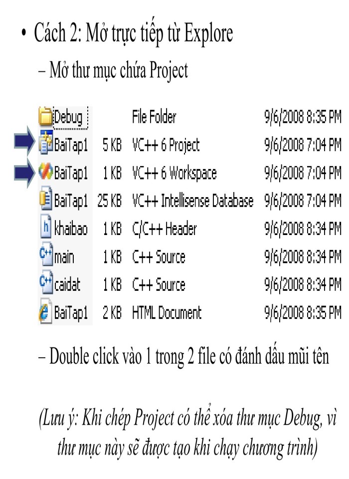 image for page Tạo mới project trong Visual Studio 2010