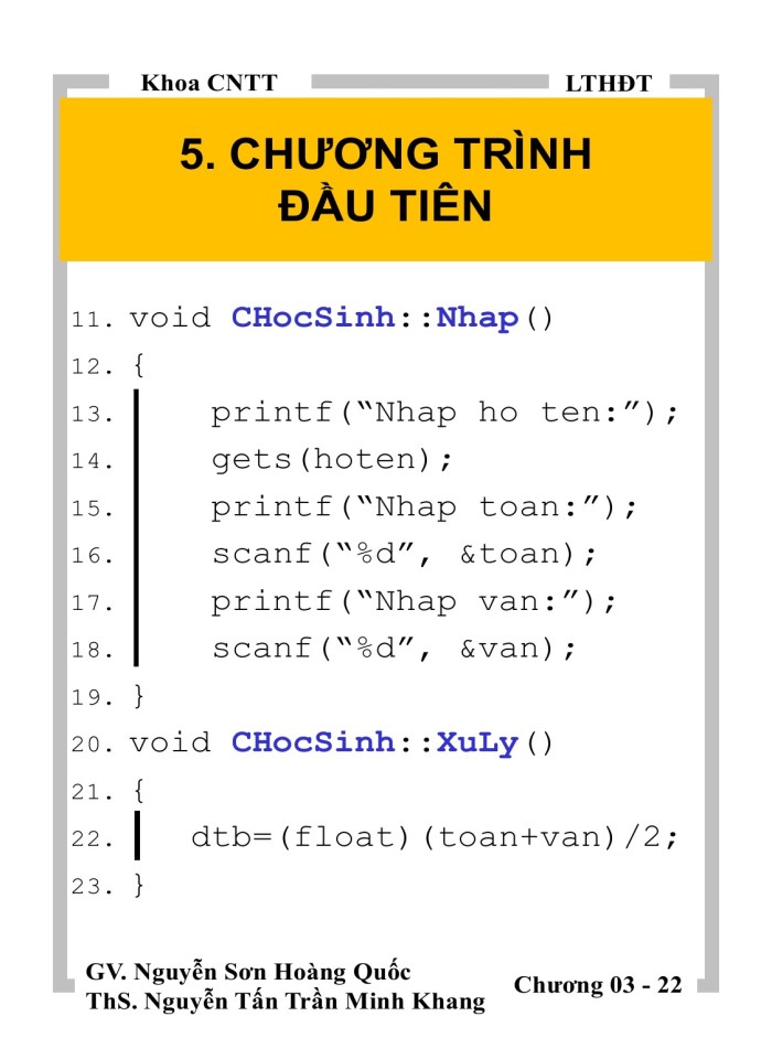 image for page Lập trình hướng đối tượng với C++