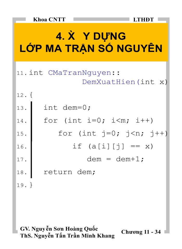 image for page Ma trận căn bản trong C++