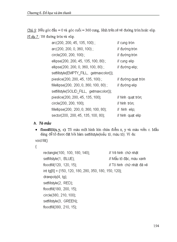 image for page Đồ hoạ và âm thanh