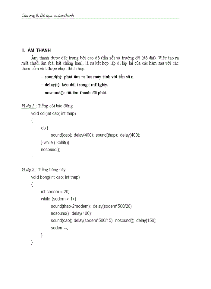 image for page Đồ hoạ và âm thanh