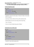 Các hàm thành phần của lớp Csocket