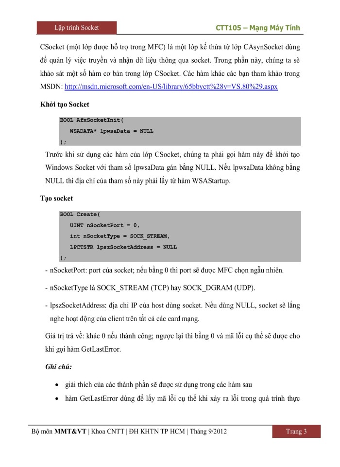 image for page Lập trình ứng dụng bằng WINDOWS SOCKET