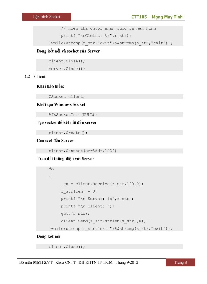 image for page Lập trình ứng dụng bằng WINDOWS SOCKET