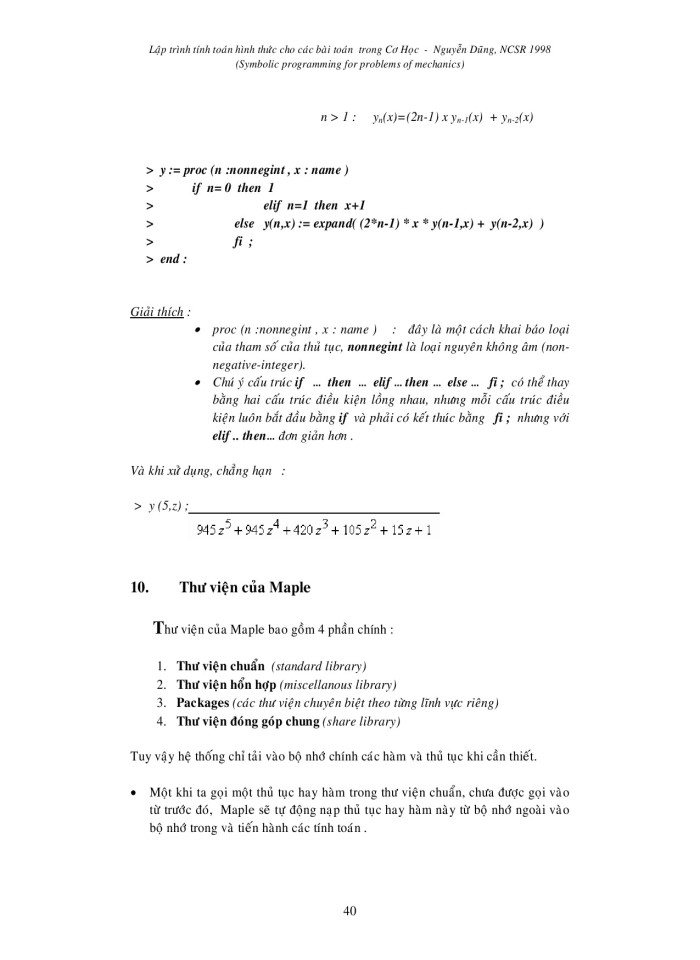 image for page Lập trình tính toán hình thức cho các bài toán trong Cơ Học