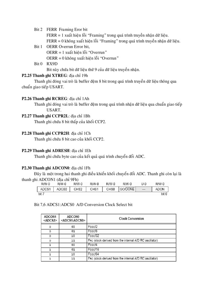 image for page Vi điều khiển Pic