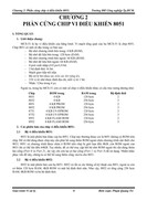 Phần cứng chip vi điều khiển 8051