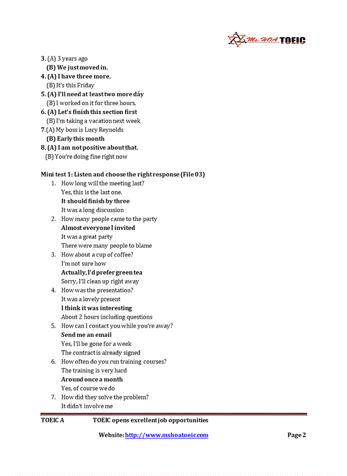 image for page Question & Response