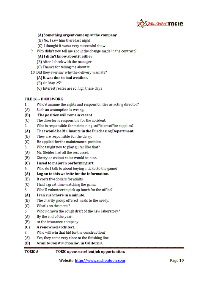 image for page Question & Response